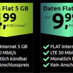 Crash Datentarife: 5 GB für 4,99€ | 10 GB für 9,99€ | monatlich kündbar